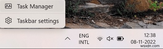 【Windows 11】タスクバーの右クリックメニューからタスクマネージャーを開けるようにする方法