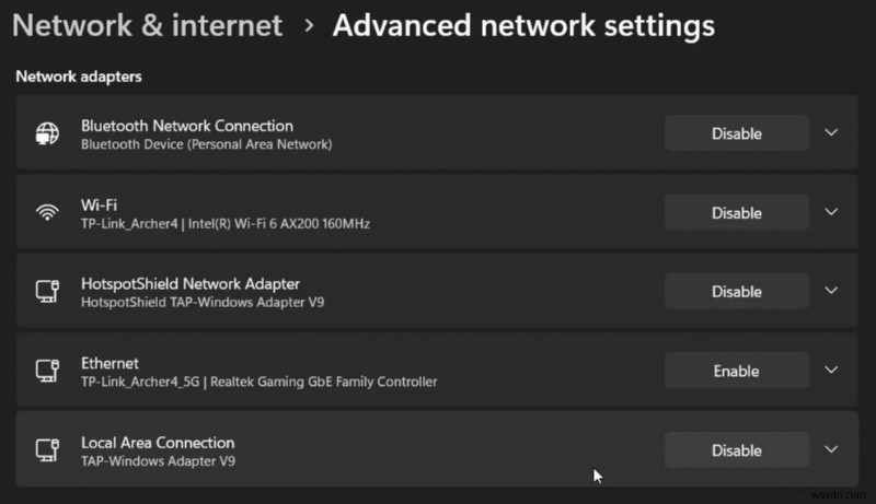 Windows 11でイーサネット接続が機能しないときの対処法7選