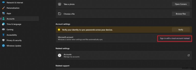 Windows 11で「一部のアカウントに注意が必要」エラーを修正する5つの方法