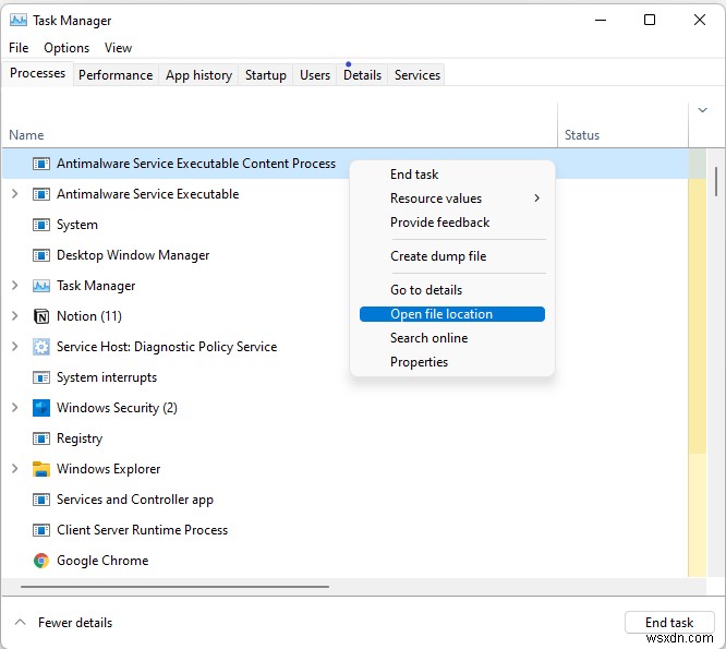 【Windows 11】「Antimalware Service Executable」によるCPU高負荷を解決する4つの方法