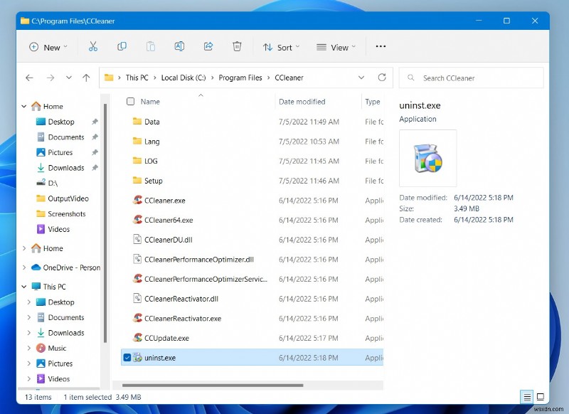【完全ガイド】CCleanerがWindows 11/10/8でアンインストールできないときの対処法