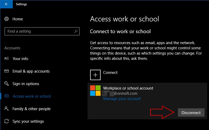 Windows 10で職場・学校のアカウントを接続・管理する方法