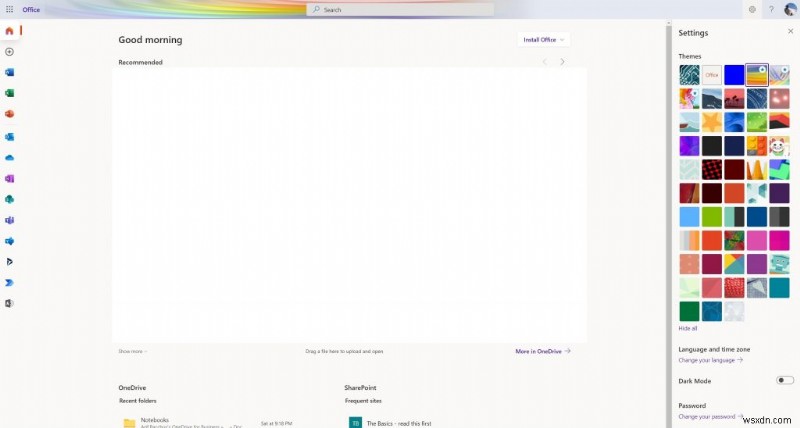 Microsoft 365オンラインを自分好みにカスタマイズする基本テクニック