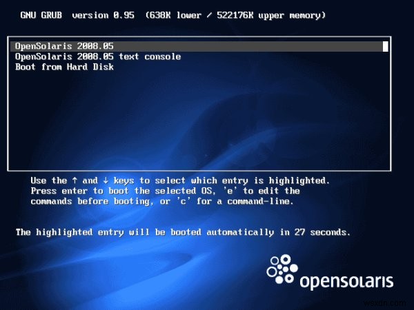 OpenSolaris 2008.05 を試してみた――冗談でしょ?