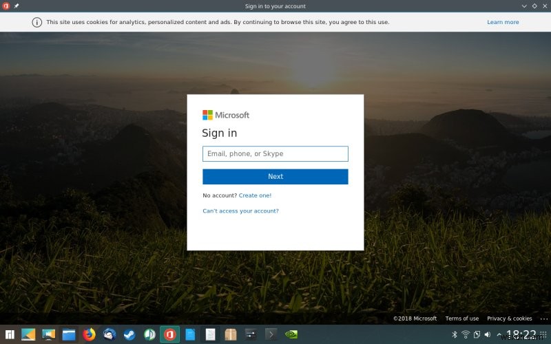 Manjaro + Microsoft Office Online ― ついに実現したLinuxデスクトップの夢