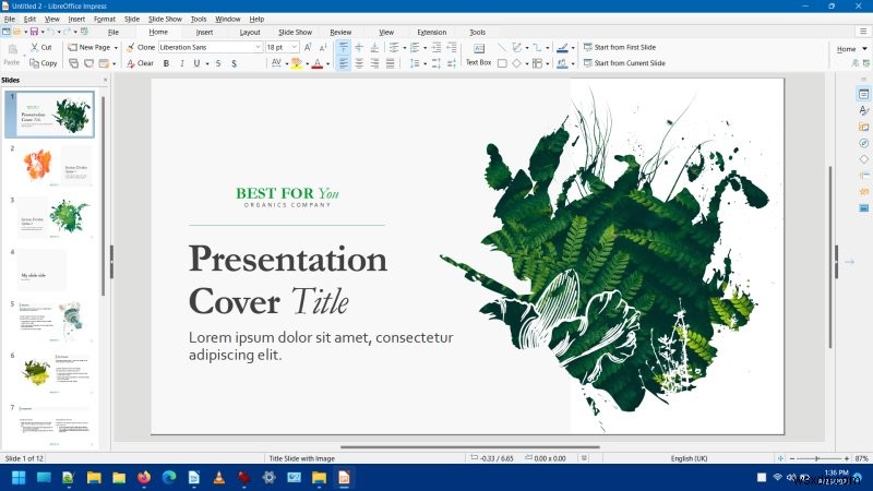 LibreOffice 7.2 レビュー ― 転換点となるか?