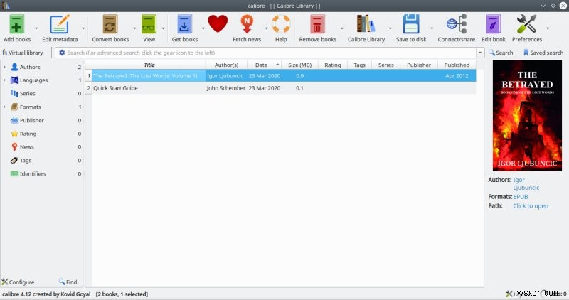 Calibre - 電子書籍のあらゆる作業をこなす高機能フリーソフトウェア