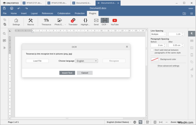 OnlyOffice Desktop Editors 5.5.1 レビュー ― 良い製品だが改善の余地あり