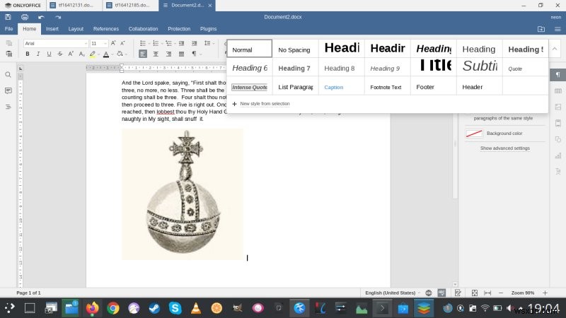 OnlyOffice Desktop Editors 5.5.1 レビュー ― 良い製品だが改善の余地あり
