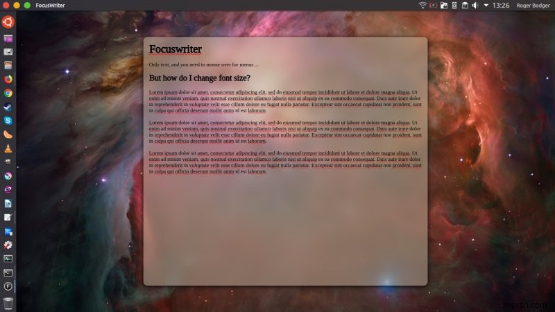 FocusWriter レビュー ― 邪魔の入らないミニマル設計テキストエディタの実力を検証