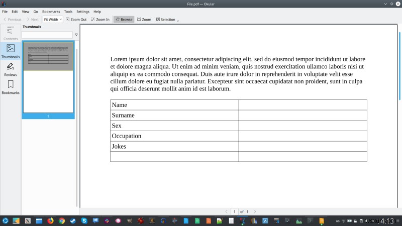 Linux で PDF フォームを編集する方法 ― LibreOffice Draw を活用