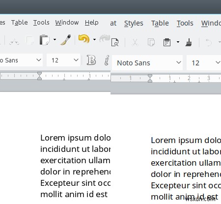 KDEでLibreOfficeのインターフェースフォントを改善する方法