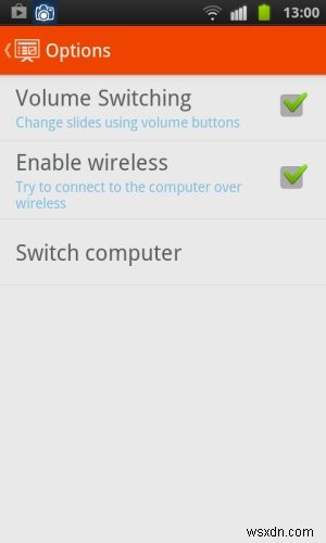AndroidスマホでLibreOffice Impressをリモート操作する方法