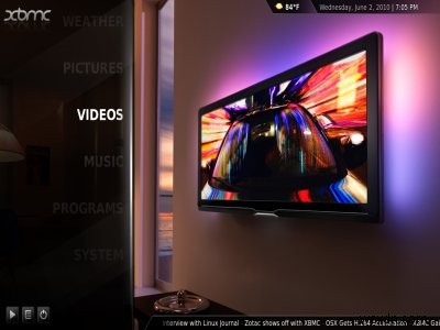 XBMC Camelot レビュー ― 美しくスタイリッシュで楽しいメディアセンター
