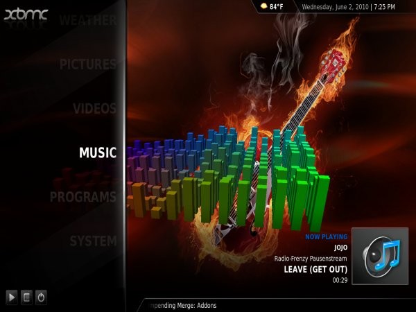 XBMC Camelot レビュー ― 美しくスタイリッシュで楽しいメディアセンター