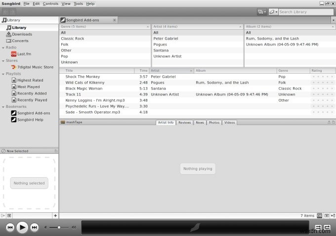 Songbirdレビュー：Firefoxの生みの親が手掛けた、史上最高の音楽プレーヤー