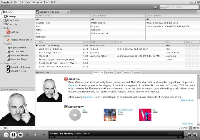 Songbirdレビュー：Firefoxの生みの親が手掛けた、史上最高の音楽プレーヤー
