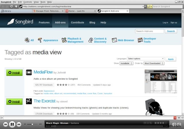 Songbirdレビュー：Firefoxの生みの親が手掛けた、史上最高の音楽プレーヤー