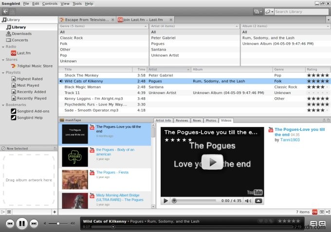 Songbirdレビュー：Firefoxの生みの親が手掛けた、史上最高の音楽プレーヤー