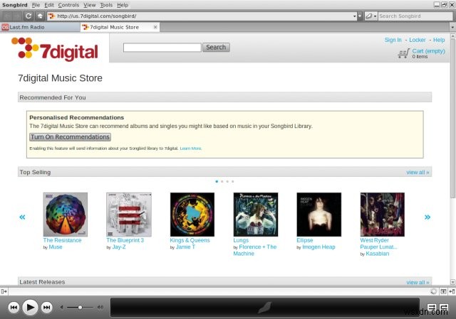 Songbirdレビュー：Firefoxの生みの親が手掛けた、史上最高の音楽プレーヤー
