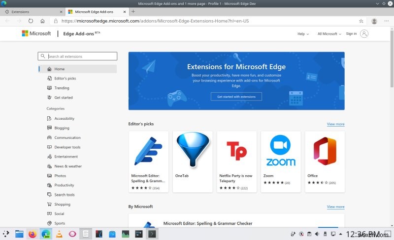 Linux版Microsoft Edge徹底レビュー――新たな挑戦者の実力とは