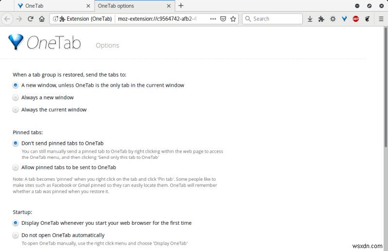 Firefox拡張機能「OneTab」徹底レビュー – 全タブを1つのリストでスマートに管理