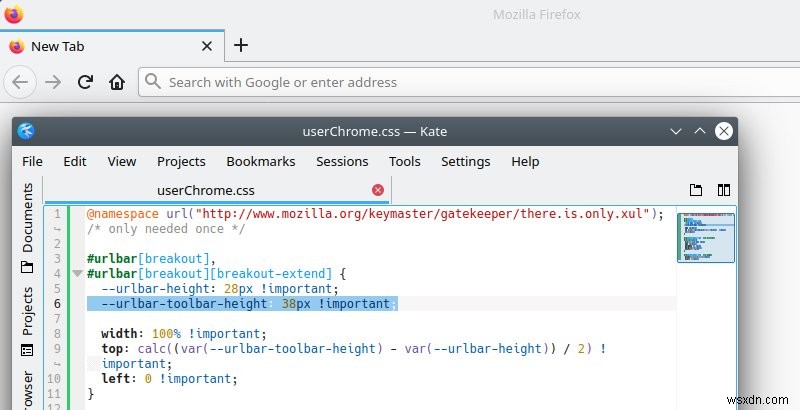 Firefox 75以降のアドレスバー拡大表示を元に戻す方法|userChrome.cssカスタマイズガイド