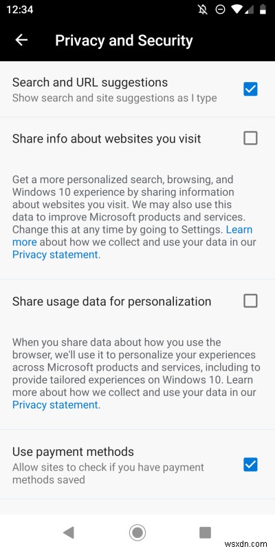 Android版Microsoft Edge徹底レビュー――鋭利な物にはご用心