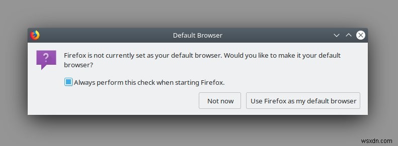 Firefoxが既定ブラウザに設定できない問題の解決法(KDE Plasma・KDE neon編)