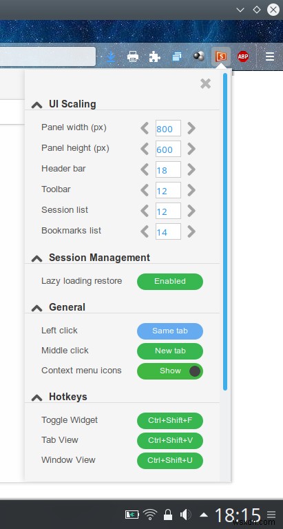 Session Sync ― Firefox Quantumで使える優秀なセッションマネージャー拡張機能