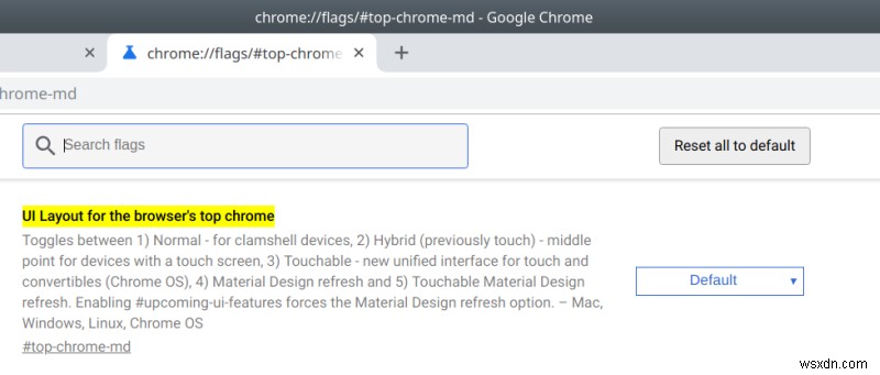 Google Chrome 69 の新UIを旧デザインに戻す方法【chrome://flags】