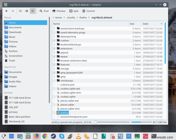 Firefoxのテーマ(ペルソナ)を別プロファイルへ移行・インポートする方法