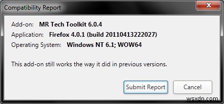 Firefox 5 ― 完全に無関係で、まったく意味がない