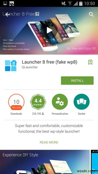 AndroidスマホをWindows Phone風にカスタマイズする方法【無料アプリで完全再現】