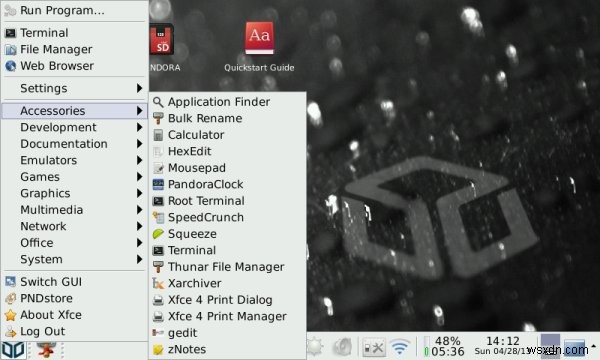 OpenPandoraレビュー 第2回:ファームウェア更新とXfceデスクトップを徹底検証
