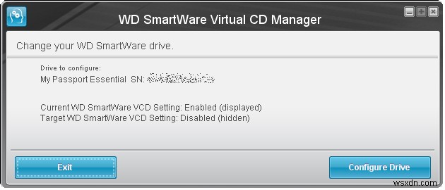 【完全削除】Western Digital外付けディスクの隠し仮想CD(VCD)パーティションを消す方法