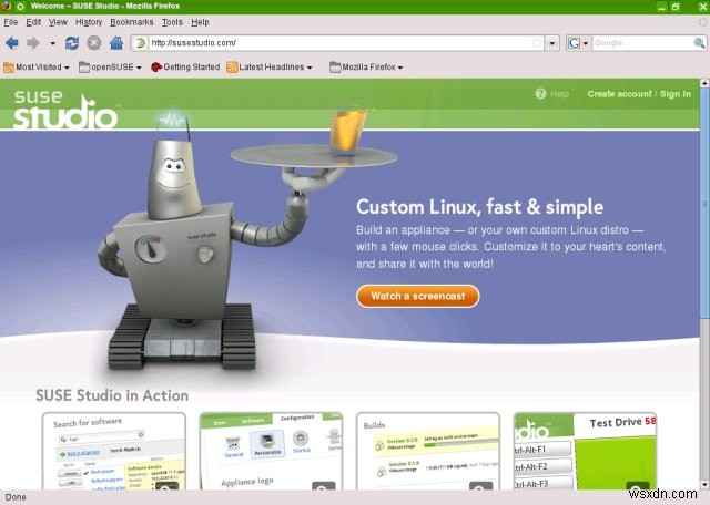 SUSE Studio – Webブラウザだけで独自のLinuxディストリビューションを作成する方法
