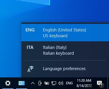 Windows 10で削除できないキーボードレイアウトを削除する方法