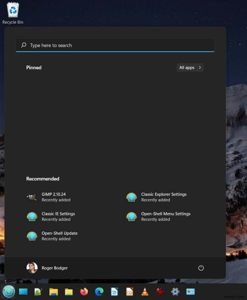 Windows 11でOpen-Shellを使ってクラシックなスタートメニューを取り戻す方法