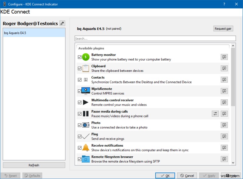 Windowsで使えるKDE Connect – 実験的ナイトリービルドを早速試してみた