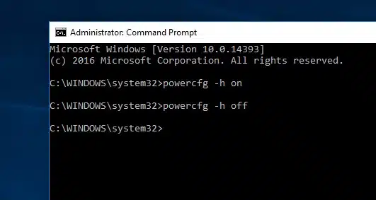 Windows 10で休止状態(ハイバネーション)を有効・無効にする3つの方法