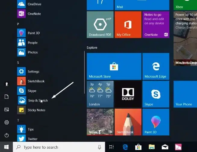 Windows 10の「Snip & Sketch(切り取り&スケッチ)」でスクリーンショットを撮影・編集する方法