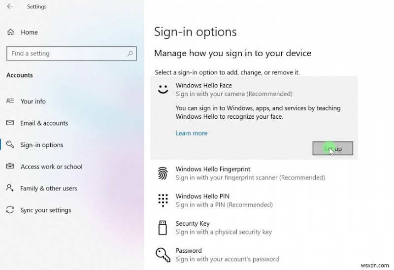【解決済み】Windows 10の更新後にWindows Helloが動作しないときの対処法