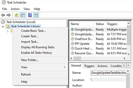 Windows 10のタスクスケジューラで特定の時刻にプログラムを自動実行する方法