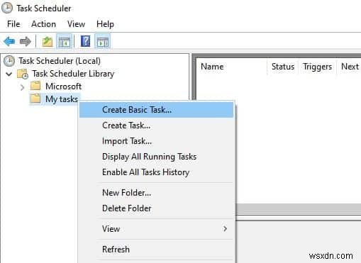 Windows 10のタスクスケジューラで特定の時刻にプログラムを自動実行する方法