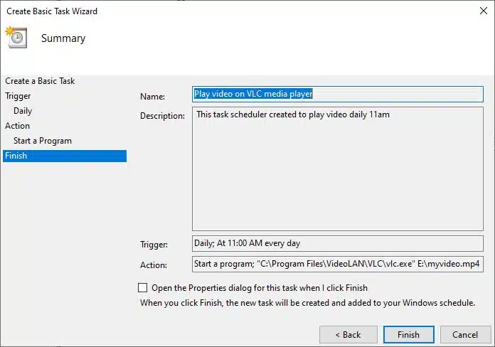 Windows 10のタスクスケジューラで特定の時刻にプログラムを自動実行する方法