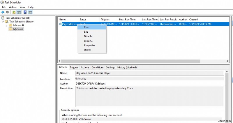 Windows 10のタスクスケジューラで特定の時刻にプログラムを自動実行する方法