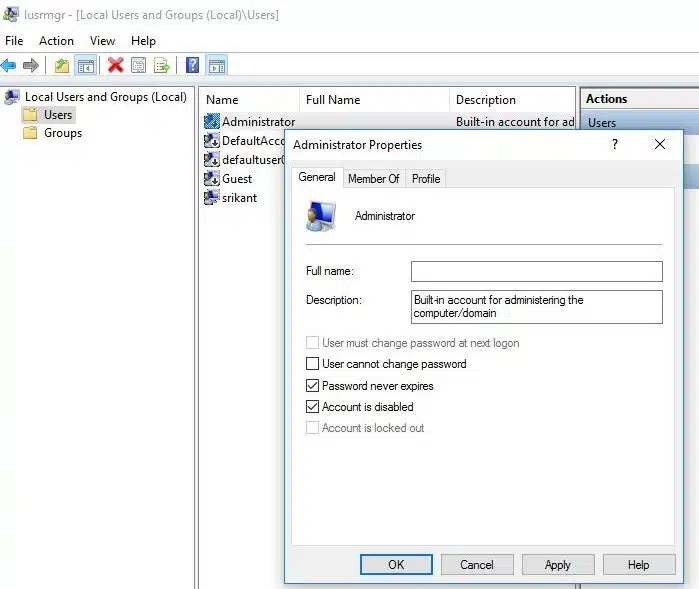 Windows 10 / 8.1 / 7で非表示の管理者アカウントを有効にする3つの方法