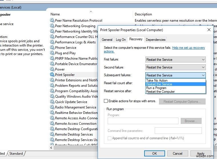 【解決】Windows 10で印刷スプーラーが停止し続ける・起動しない問題の対処法