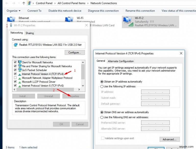 Windows 10/8.1/7でネットワークとインターネット接続の問題を解決する方法